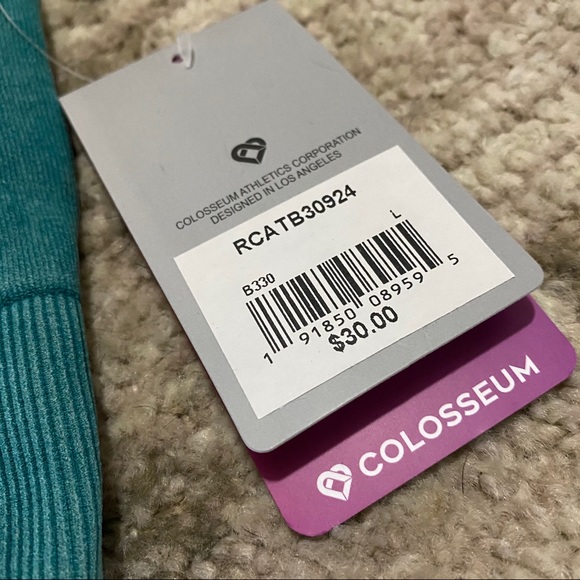 NWT Colosseum Diamond Dye Sports Bra - Picture 2 of 5